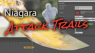 Simple AnimTrails in Niagara - FAST