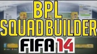 Fifa 14 Amazing BPL Team (Aguero + Van Persie) 800k Team