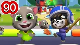 Talking Tom Gold Run Gameplay /Walkthrough | Part 90 FHD