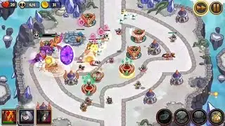 Realm defense world 4 - level 100 - without potions - 20 life