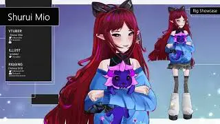 [VTuber]  British star Vtuber Shurui Mio [Live2D]