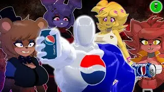 Fnia and meet with Pepsi Man / [MMD] Animation