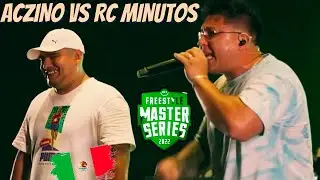 ACZINO Y RC ¡SIN PIEDAD! (MINUTOS A SANGRE) FMS MEXICO 2022 J5