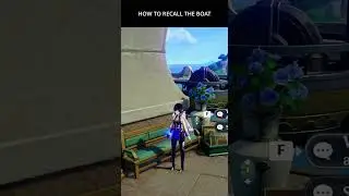 How to recall the boat when you accidentally fall out.【Genshin Impact】