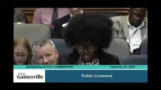 Community Spring Fellow Testifies at City Commission on Housing Qualifiers for Criminal Records
