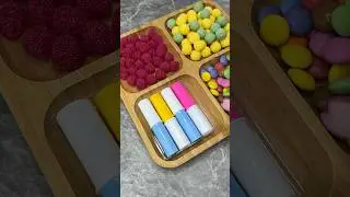 Filling Platter with Sweet’s || Color full platter