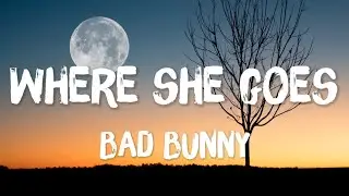 Bad Bunny - WHERE SHE GOES (Letra/Lyrics)