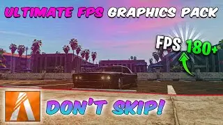 FiveM How To Increase FPS - Best FPS Graphics Pack 2024!