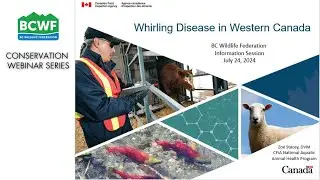 WEBINAR: Whirling Disease in Western Canada