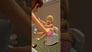Potty Training #shorts #gaming #thesims2 #thesims4 #sims2 #sims4