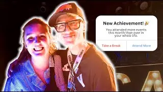 I attended 37 events in 60 days.