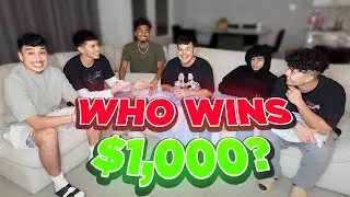 6 BEST FRIENDS DECIDE WHO WINS $1000!! (Vlogmas DAY 20)
