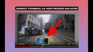 How to generate snapshot while hovering on video progress bar | React | JS