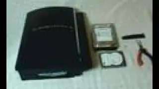 Replace the HDD of PS3 60GB(2.5inch) to 400GB(3.5inch)