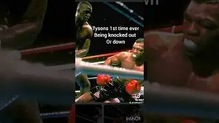 Tyson vs Douglas. 1 of the Biggest upsets in sports history #youtubeshorts