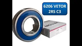 Rolamento 6206 VETOR 2RS C3 - Apresentação