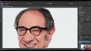 Caricatura simples no Affinity Photo
