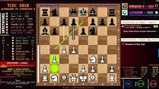 TCEC 2018 - AlphaZero vs Stockfish | Round: 12697492053622314371 | Chess Engines Battle