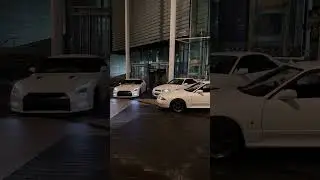 Nissan Skyline GTR R35, R34 and R32 in London 🇯🇵 🇬🇧 