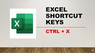 Microsoft Excel Shortcut Keys In 1 Minute | Ctrl+X