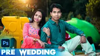 Luminar Photo Editing | Pre Wedding Photo Editing Photoshop | #photoshop #shortvideo🔥🔥