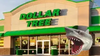 Shark Puppet Goes To Dollar Tree