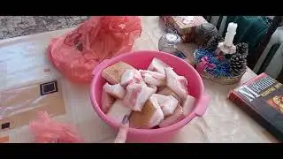 Купила Тинке говядины и себе сало🍗🍖🧀#хозяйничаемвместе #говядина