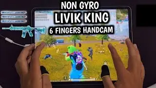 NON GYRO 6-FINGERS FINGERS IPAD PRO 12.9 HANDCAM | PUBG MOBILE
