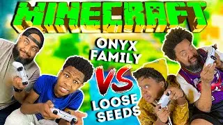 ONYX FAMILY VS LOOSE SEEDS Minecraft Capture the Flag!!