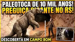 Paleotoca de 10 mil anos em Campo Bom RS