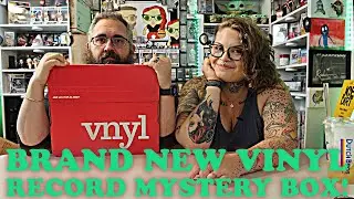 VNYL Monthly Mystery Vinyl Record Subscription Box!