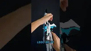 Shooting lego gun🔫  AK-47 Vulcan #shorts #legogun