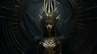 Nephthys Meditation - Dark Ultra Relaxing Frequency - Mystic Meditations Music - Goddess Chanting