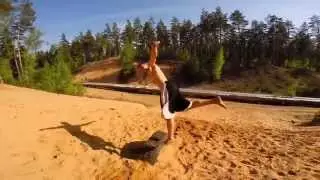 Затяжная вотя с другой ноги (Parkour Tricks)