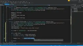 ADO.NET EP 05 datareader read data from sql server