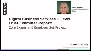 Bitesize Recording Chief Examiner Reflections DBS Core Exams and ESP