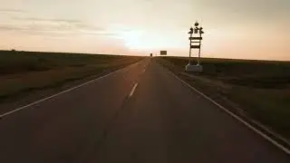 Храм на закате