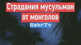 Страдания мусульман от монголов.
