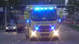 GROOT SPOEDTRANSPORT! MICU 13-302 vanaf VUMC Amsterdam naar EMC Rotterdam! 