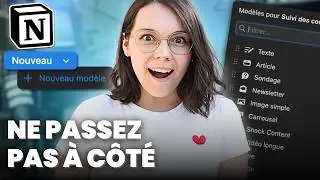 Gagnez des heures avec les modèles de pages Notion ⏳