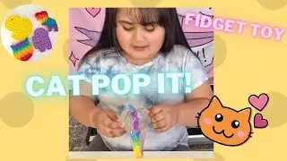 🐱CAT POP IT 🌟FIDGET TOY🌟RAINBOW POP IT 🌟FIDGET POP IT TOYS 