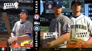 TEXAS RANGERS - SEATTLE MARINERS | MLB THE SHOW 23 | NARRACIÓN ESPAÑOL ERNESTO JEREZ