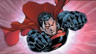 Dark Superman Catches The Flash