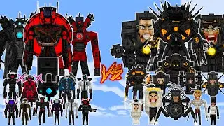 NEW CAMERAMAN vs SKIBIDI TOILET - SKIBIDI TOILET V10 FULL RELEASE BY GOJI DRAW | MINECRAFT PE BATTLE
