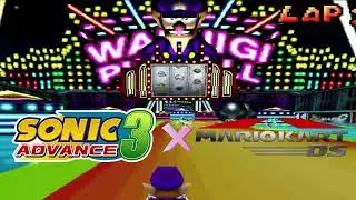Waluigi Pinball (Sonic Advance 3 soundfont) - Mario Kart DS
