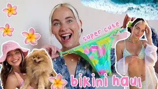 ~ a huge ~ bikini haul (try-on) Blackbough Swim & Aurelle