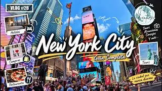 Nueva York: GUÍA COMPLETA (consejos, hotel, precios, tours, viaje helicóptero, city pass) vlog#28