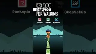 Earn Dollars By Walking $ 1 millions #shorts