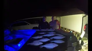 Flounder Gigging St, Augustine, Florida #flounder #flounderfishing #gigging #floridafishing #fishing