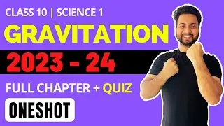 Gravitation SSC class 10 - Oneshot | Maharashtra Board | Shubham Jha